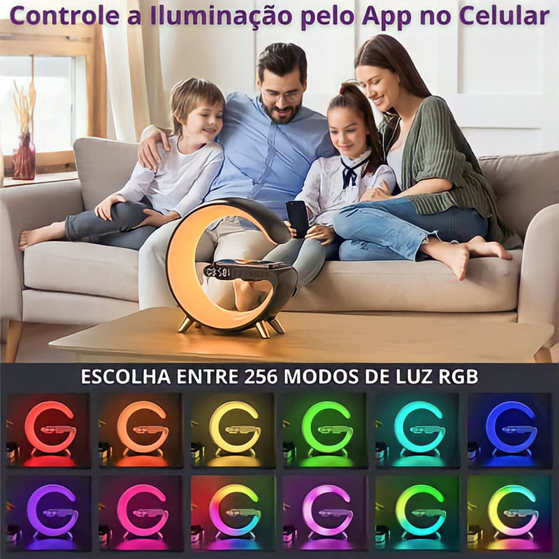 Carregador Luminaria Inteligentes  G-Speaker